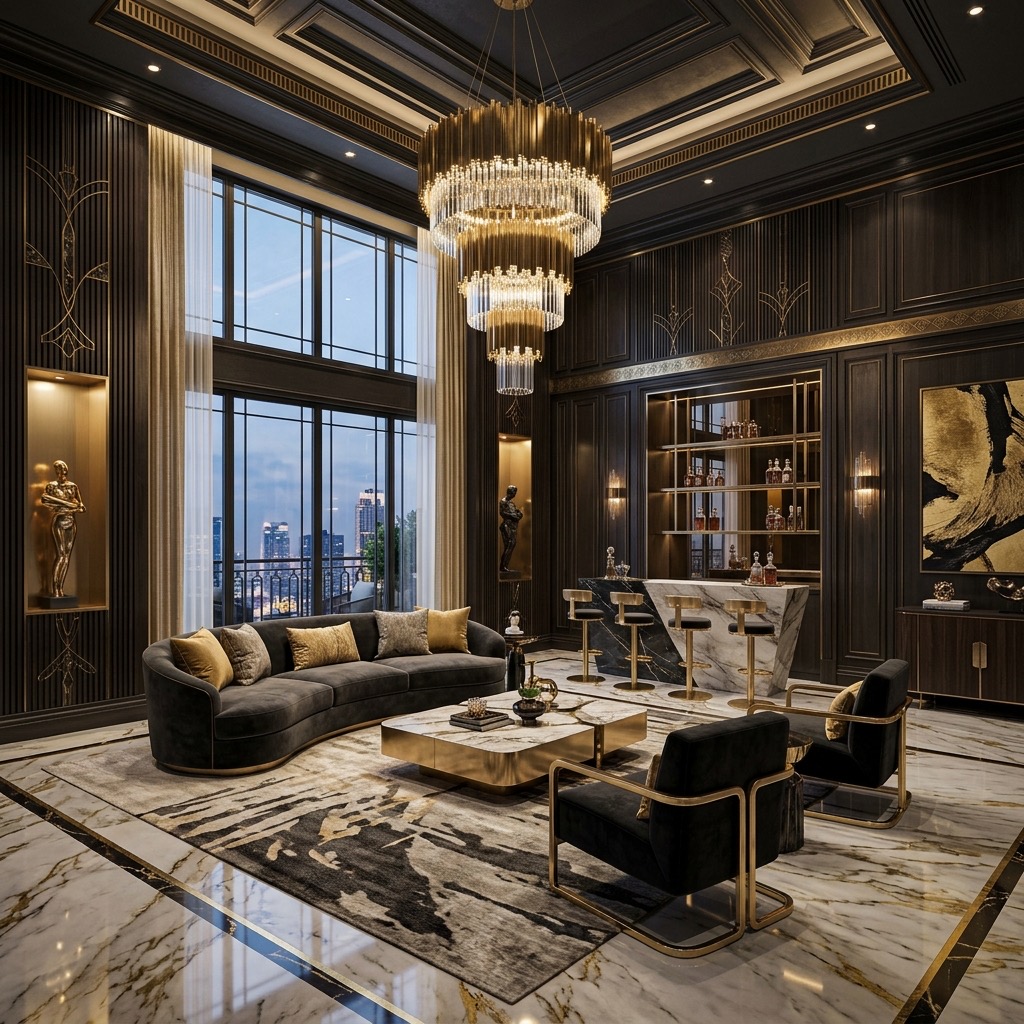 Luxury Interior Design Website Development